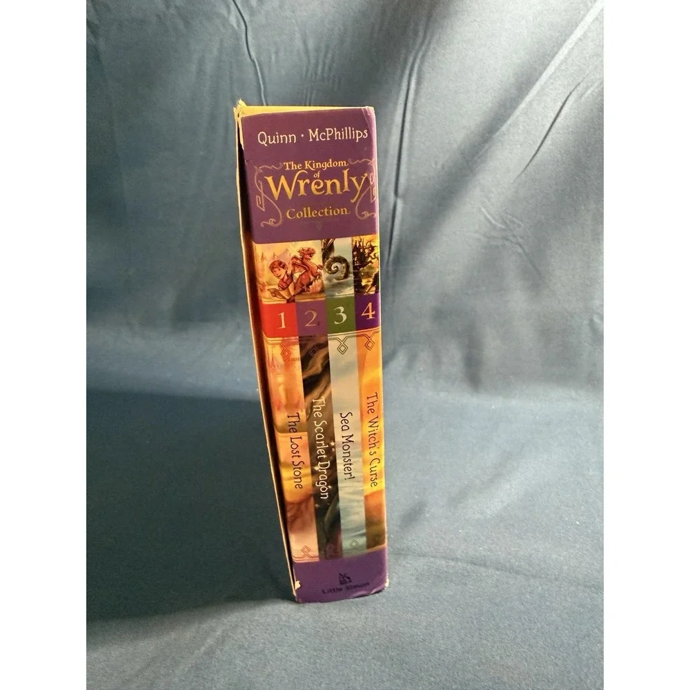 Boxed Set Jordan Quinn Books 1-4. The Kingdom of Wrenly Collection Ln With Map